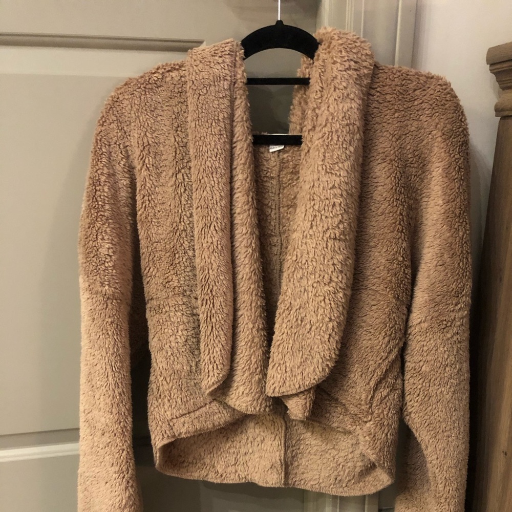 Chenille sweater/jacket